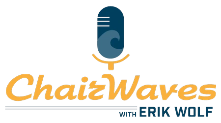 ChairWaves podcast with Erik Wolf logo